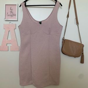 Light Pink Bodycon Dress